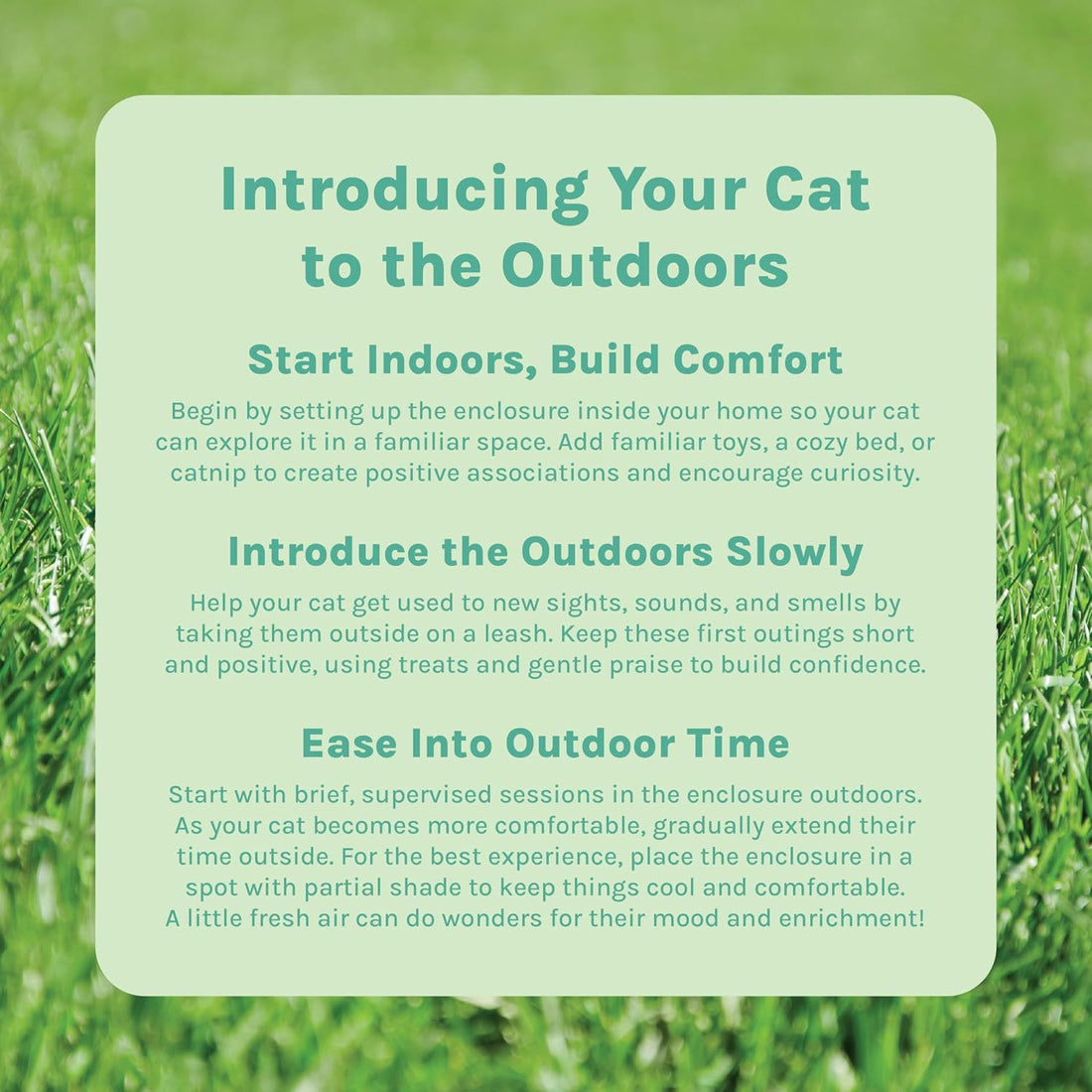 Kitty City Outdoor Catio Furniture and Play Kits for Cats