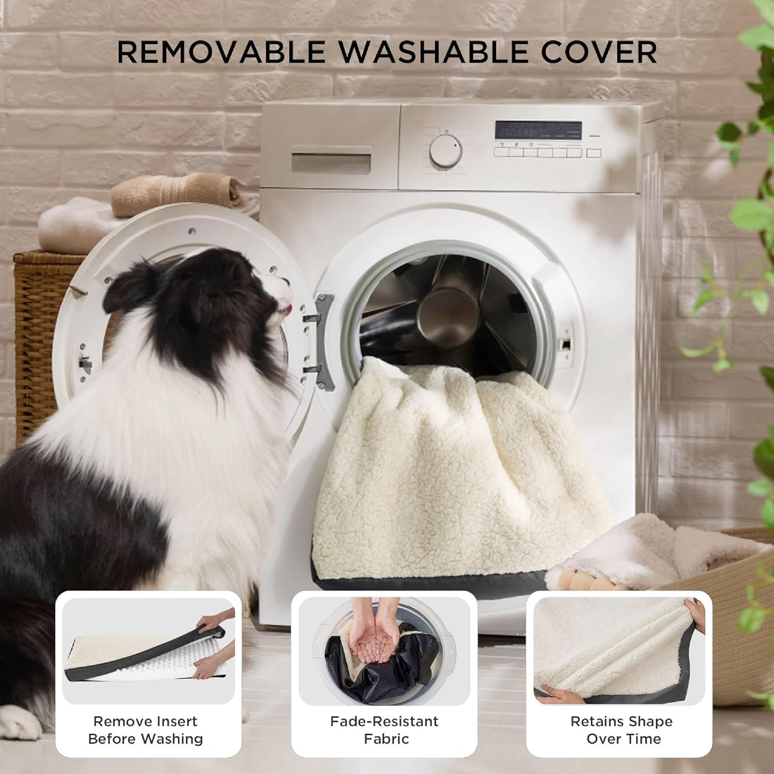 Bedsure Dog Beds Large Sized Dog
