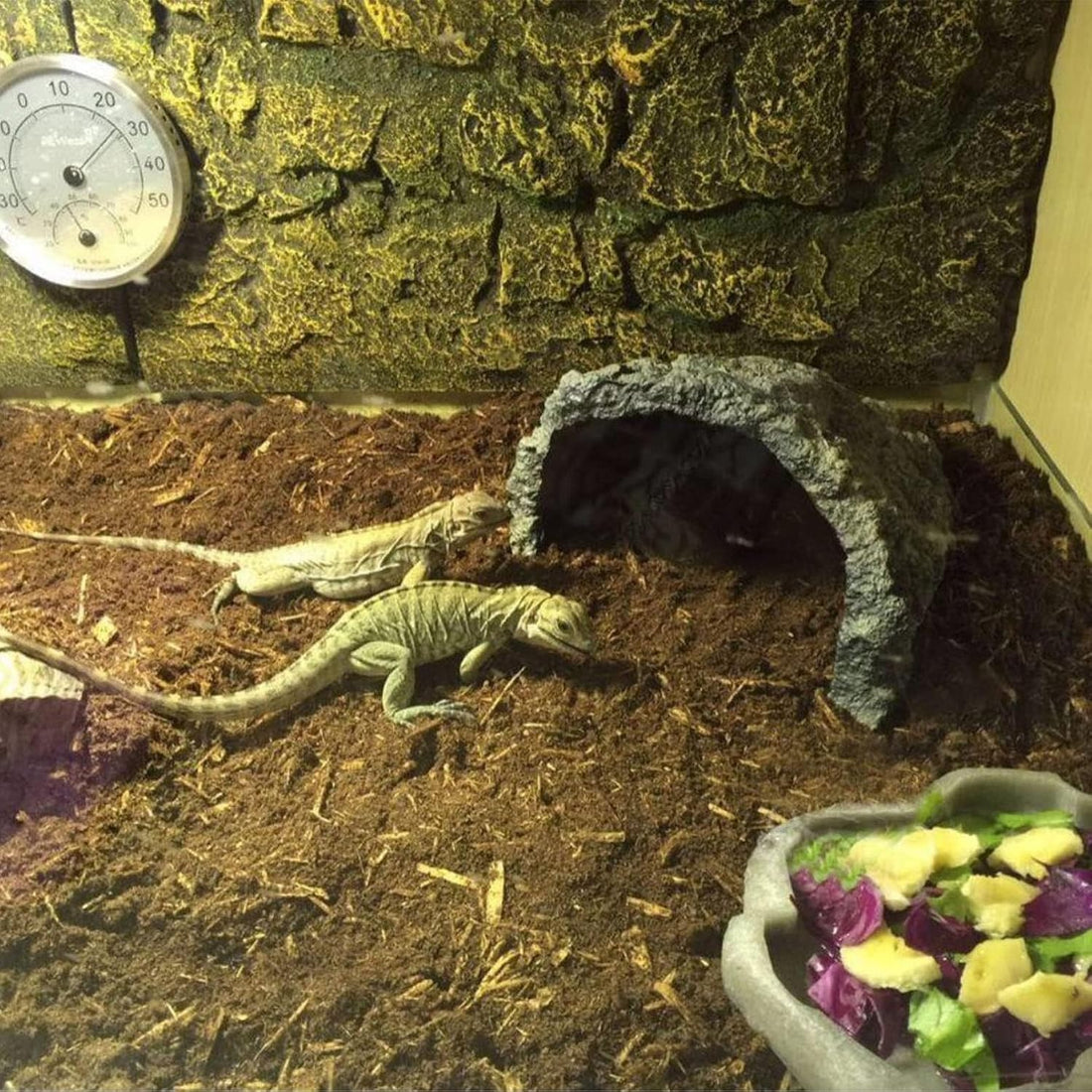 BNOSDM Reptile Soil Substrate Fluffy Small-Strand Reptile Substrate