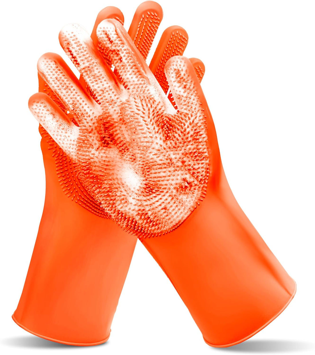 Pet Grooming Gloves—Dog Washing Gloves with High-Density Teeth