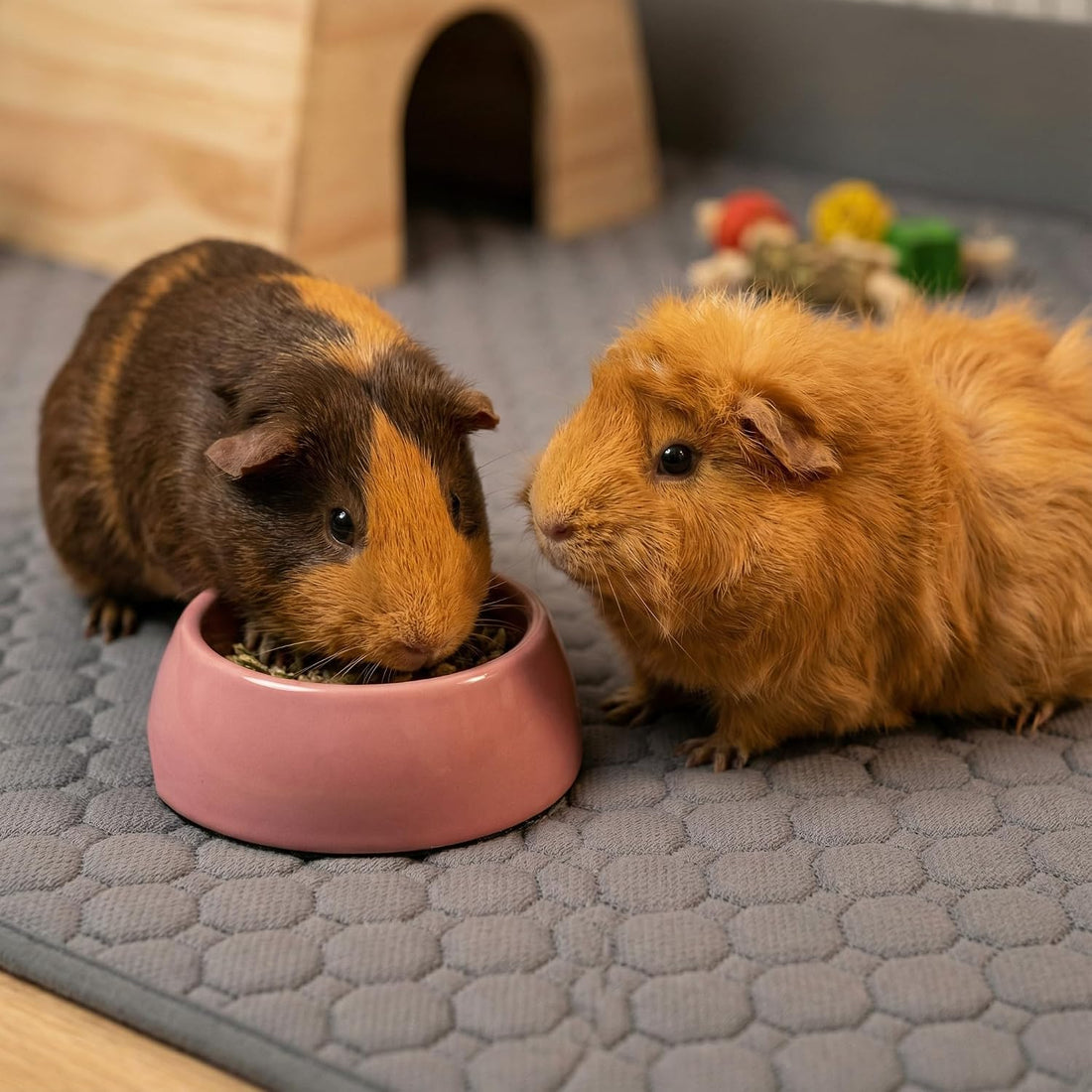Guinea Pig Cage Liner, 49"x24" Bedding for Midwest Cage 2 Pack