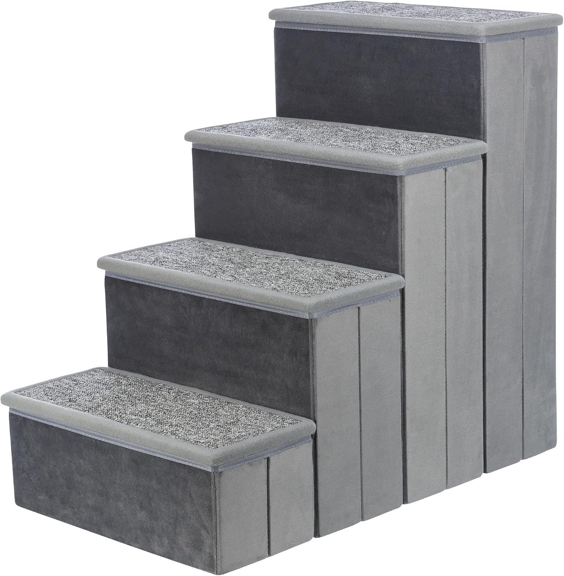 TRIXIE 3-Step Velour Pet Stairs
