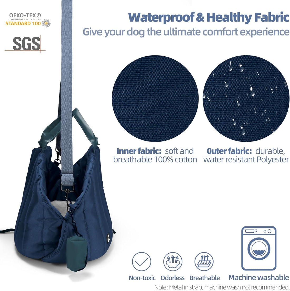 Sytopia Dog Bag Carrier for Small and Medium Dogs
