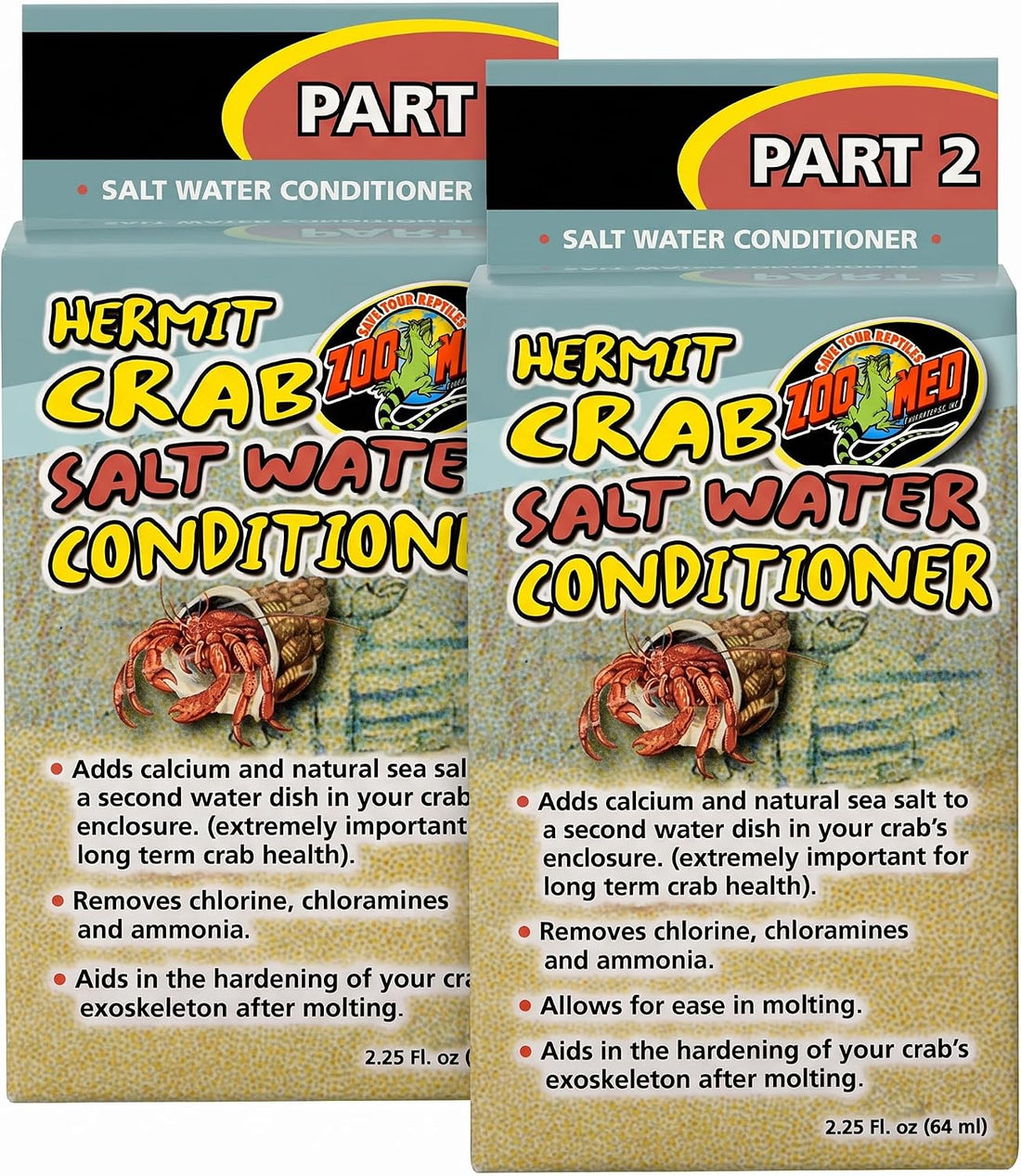 Zoo Med Hermit Crab Salt Water Conditioner