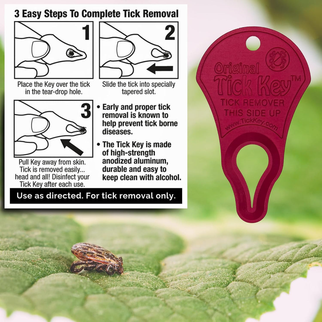 High Visibility Bundle - The Original Tick Key - Tick Detaching Device