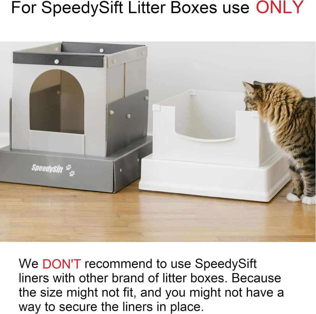 SpeedySift Standard Sifting Liner Refills, 35”x31”, 4 Packs