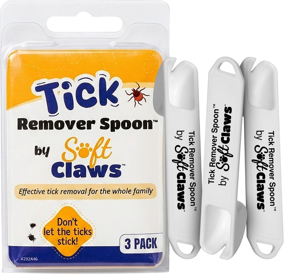 Soft Claws Tick Remover Spoon for Whole Family, Pack of 3
