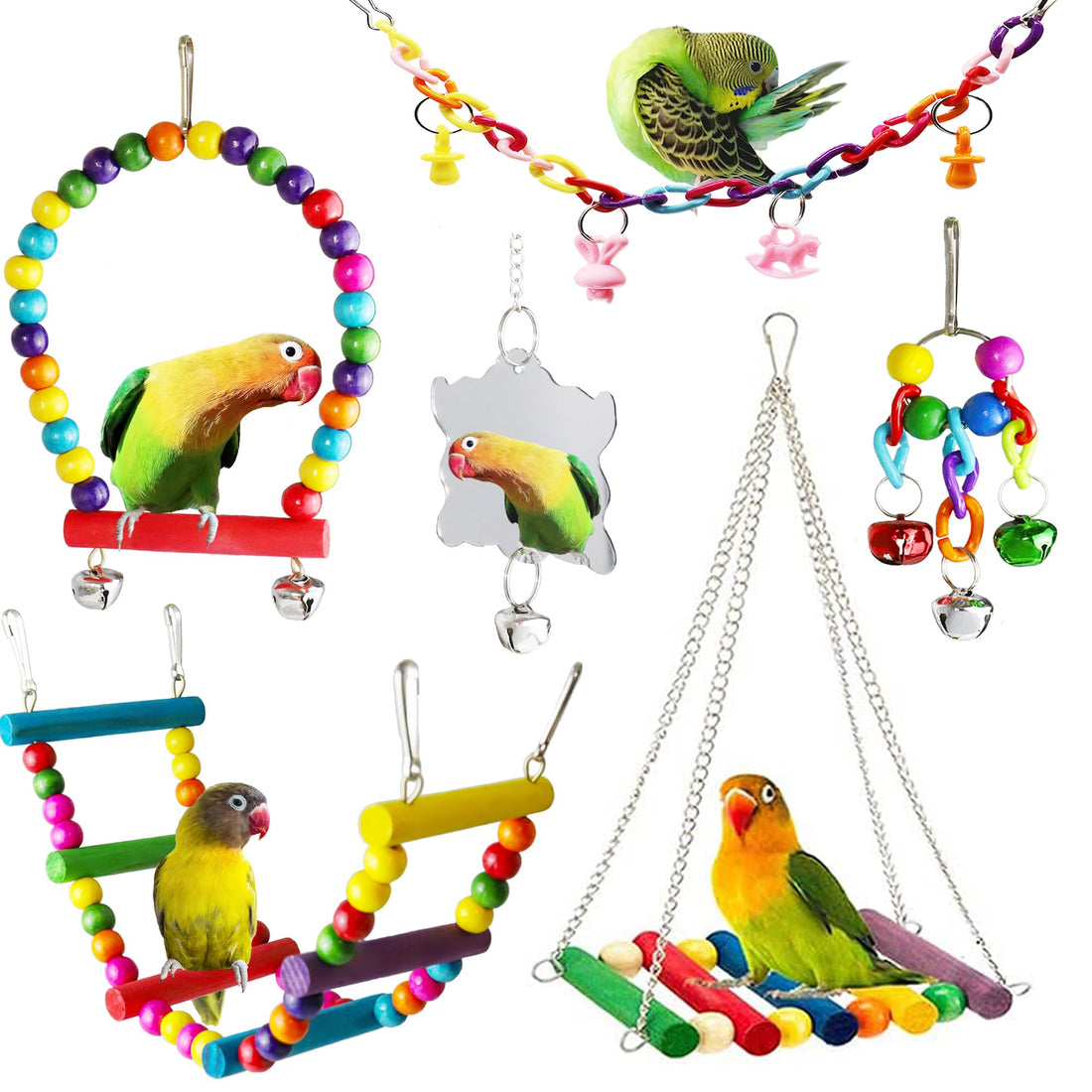 Bird Parakeet Cockatiel Toys