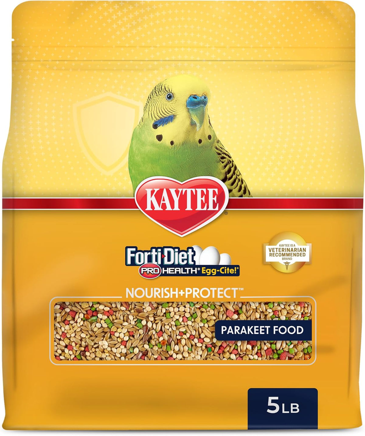 Kaytee Forti-Diet Pro Health Egg-Cite Nourish+Protect Parakeet