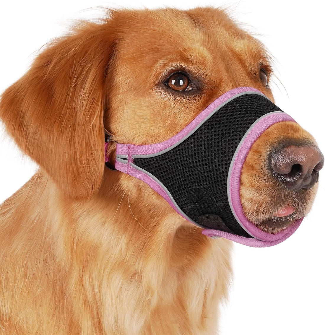 Mayerzon Soft Dog Muzzle for Large Dogs Malinois to Anti Biting