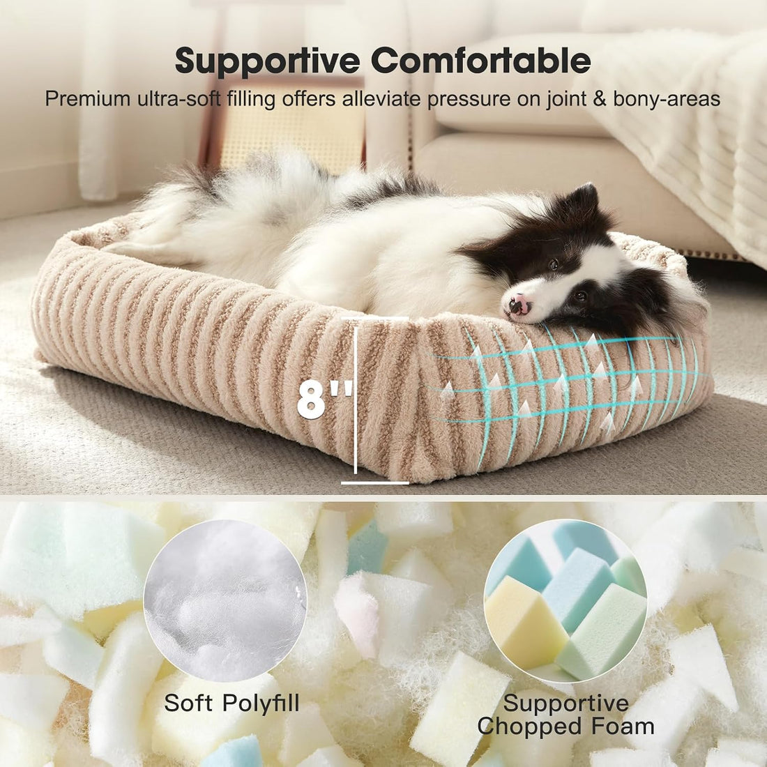 MIXJOY Dog Bed Medium Size Dog