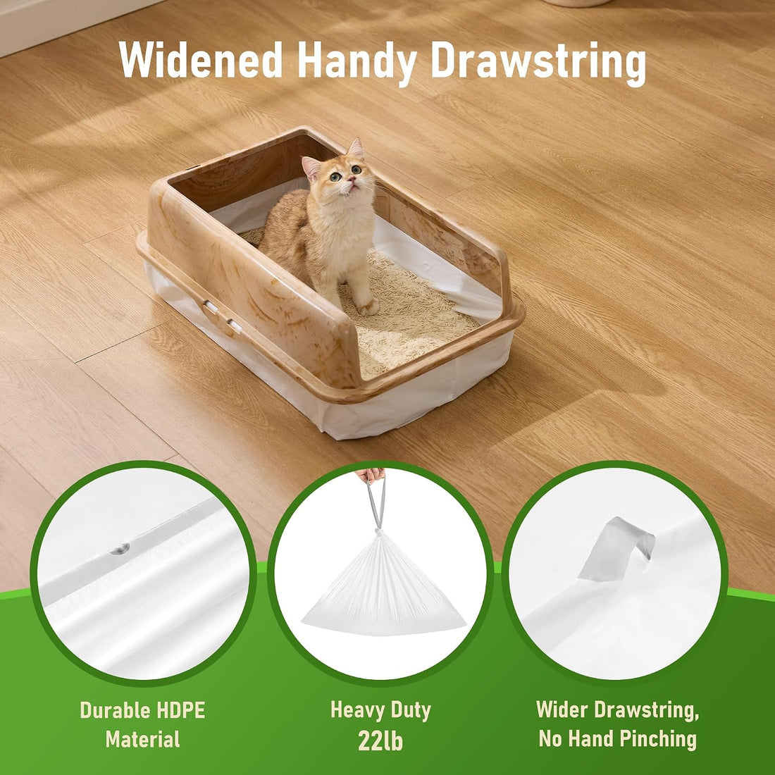ZOMISIA Super Jumbo Litter Box Liner XXL