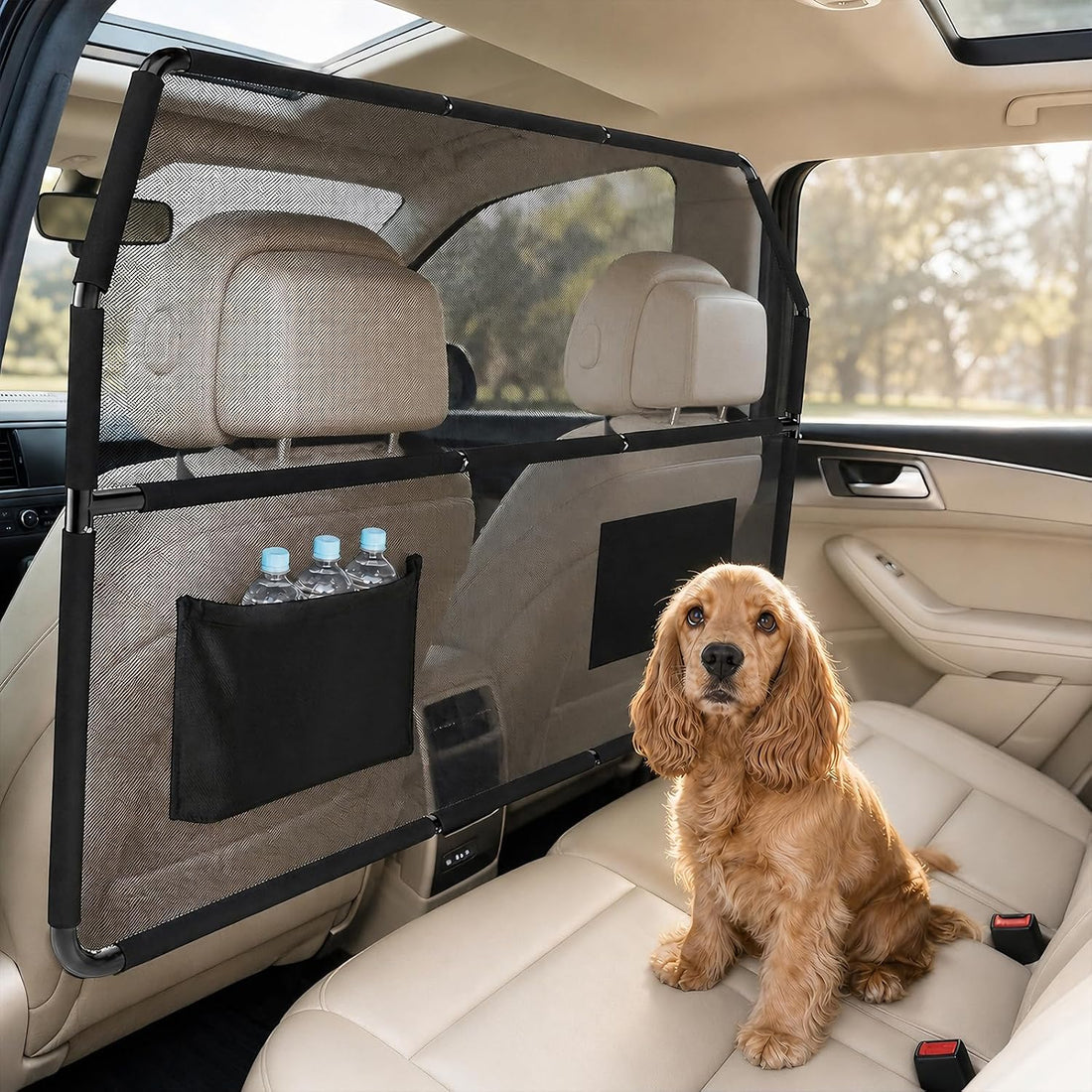Dog Car Barrier Escape-Proof