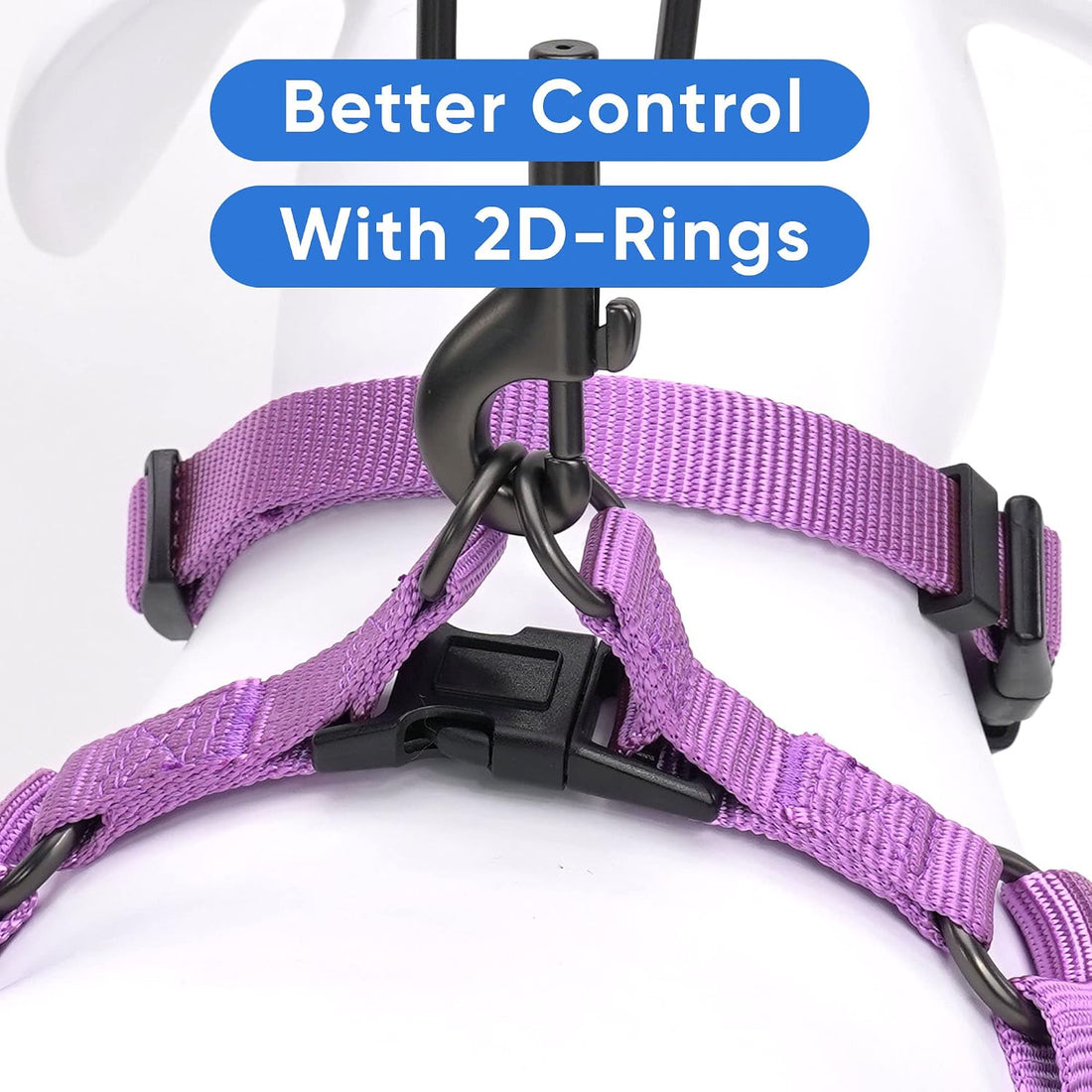Pawtitas Step-in Dog Harness, Adjustable No-Pull Vest