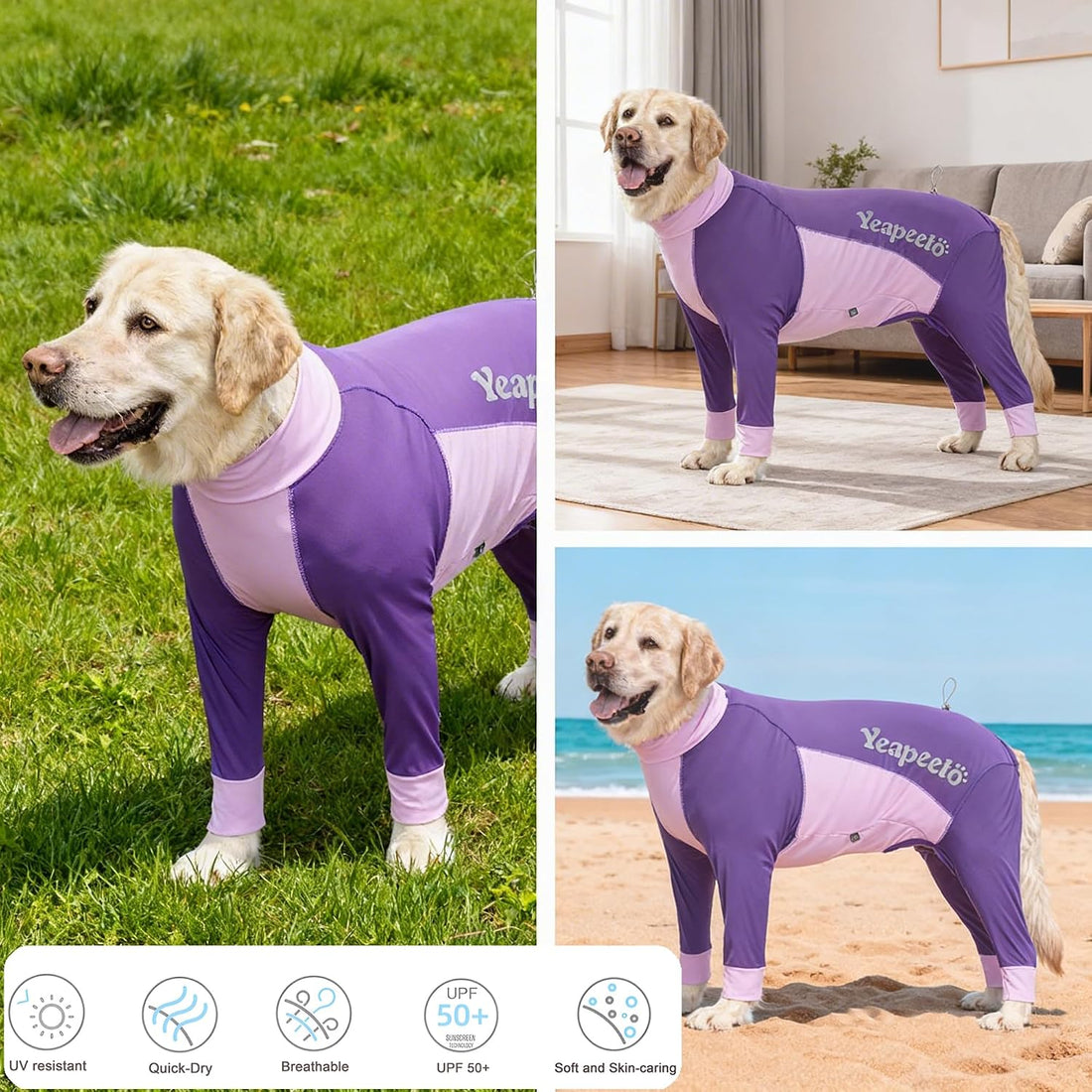 Dog Sun Protection Cooling Suit UPF 50+