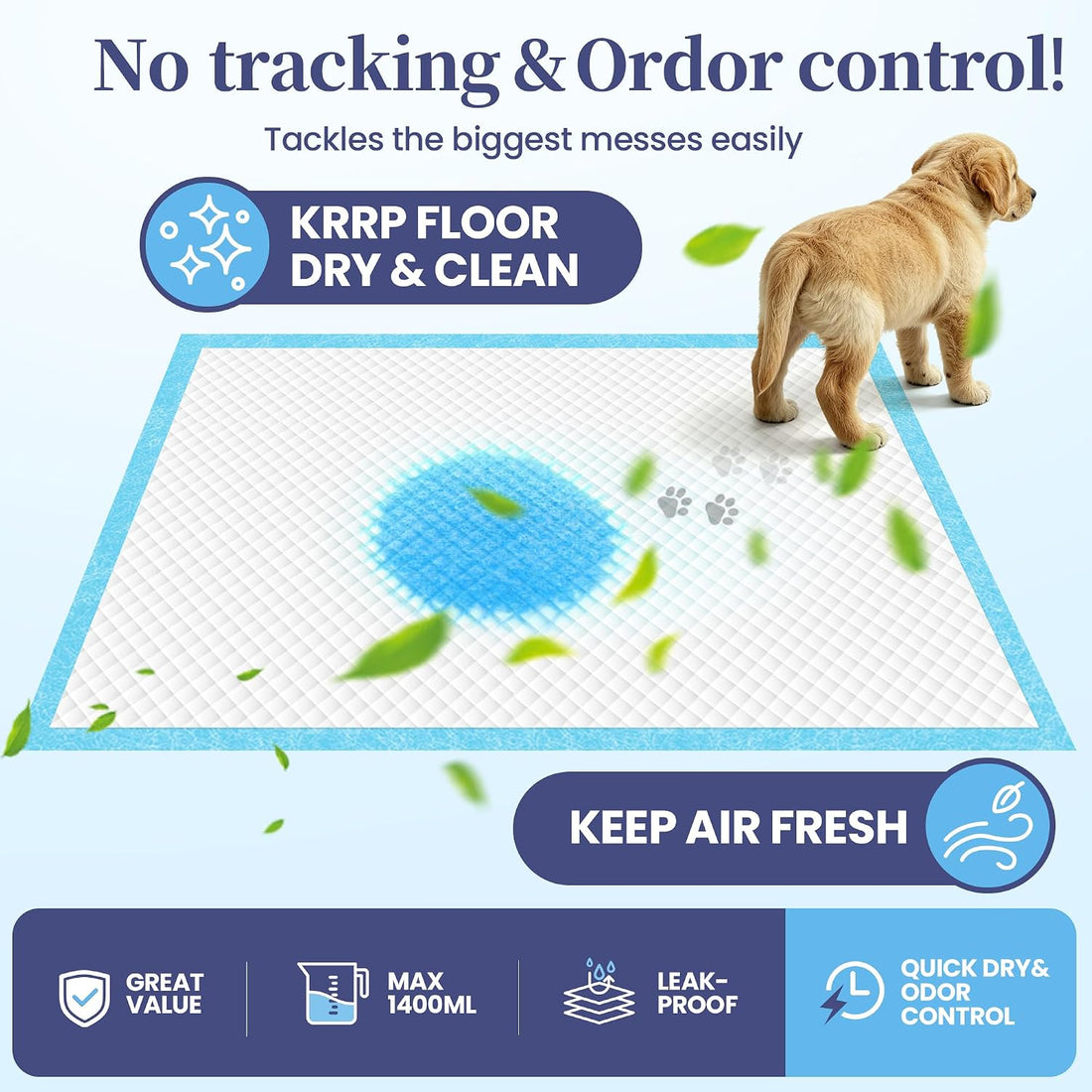 SCLOSE XL Dog Pee Pads 100 Count