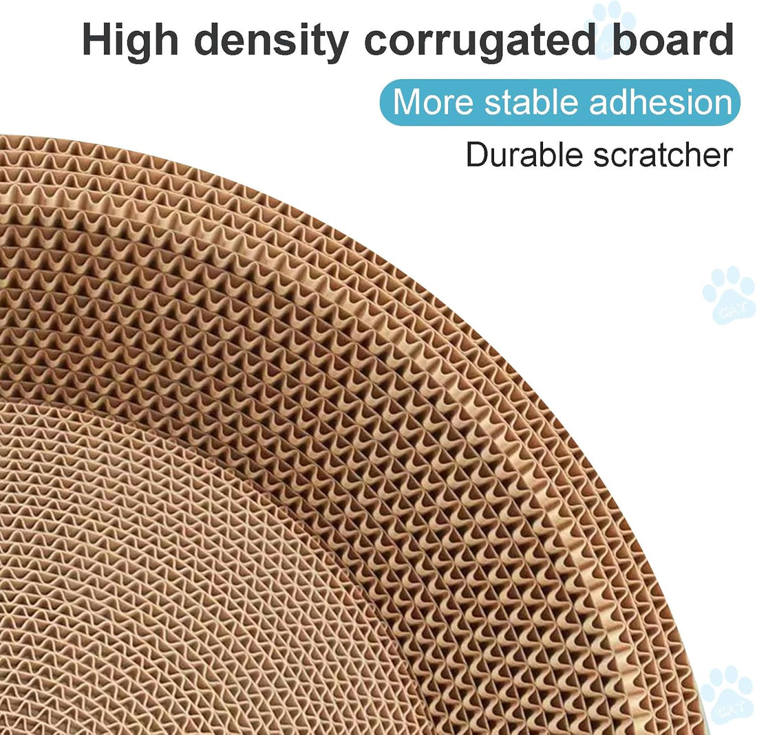 Cat Scratcher Bed 23.6x14.9” Extra Large Cardboard Cat Scratching Bed