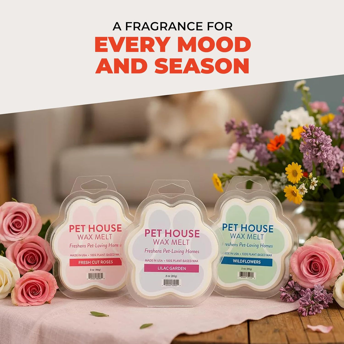 Watermelon Mojito Spring and Summer Wax Melts Plant-Based Wax