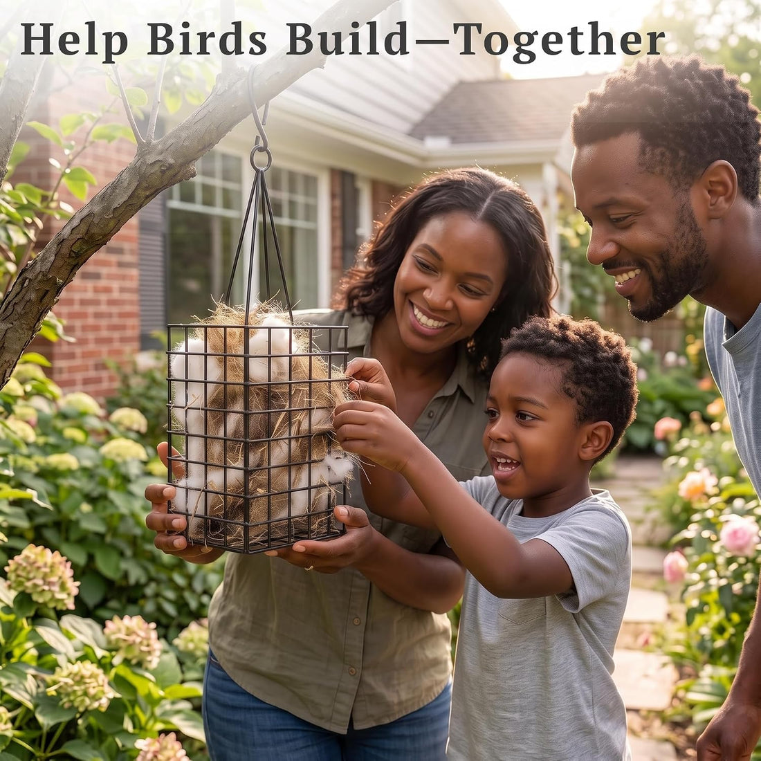 Natural Bird Nesting Material 3.6 oz Nest Bedding Supplies for Wild