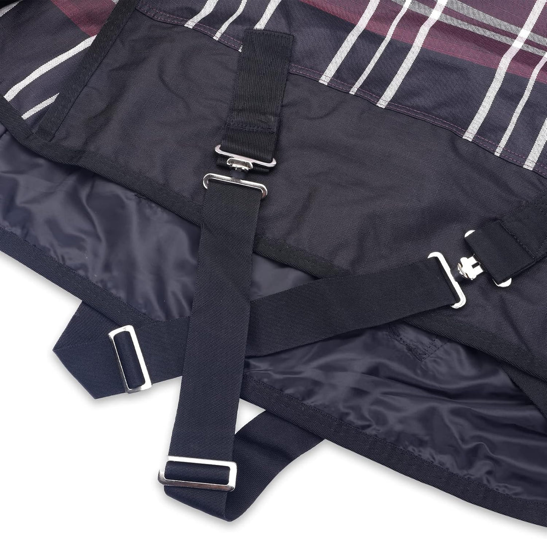 600D Mini Horse/Pony Blanket, 0g No-Fill Waterproof Turnout Sheet