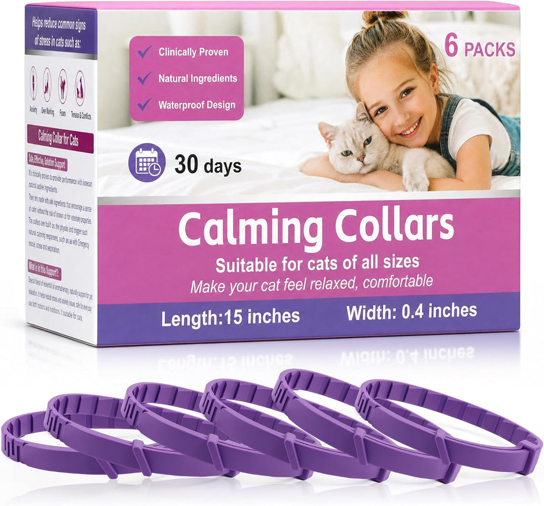 6 Pack Calming Collar for Cats