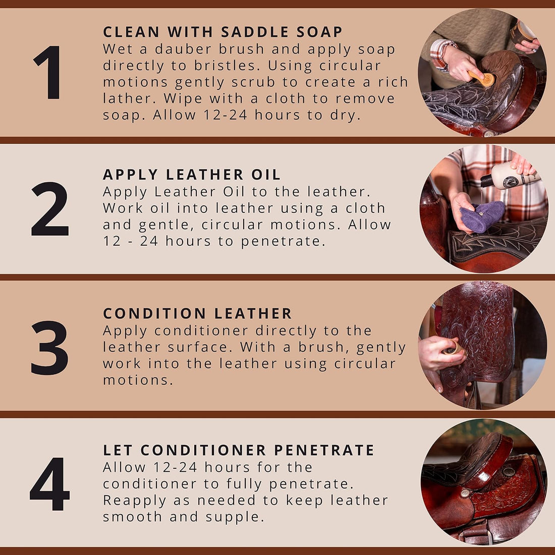 Rhino Wax - Horse Tack Kit - Includes