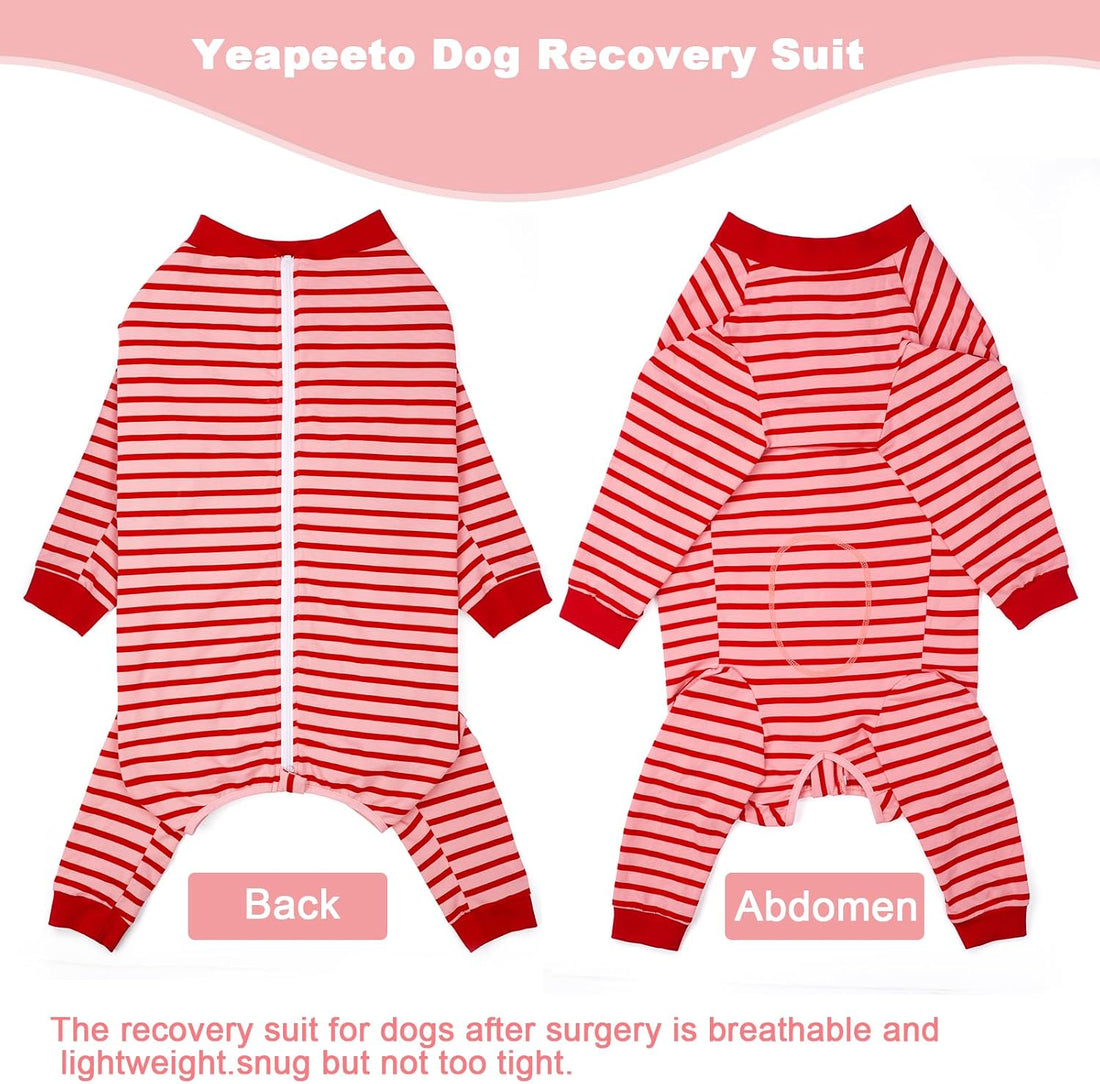 Yeapeeto Dog Onesie Surgery Recovery Suit for Large Medium Bodysuit
