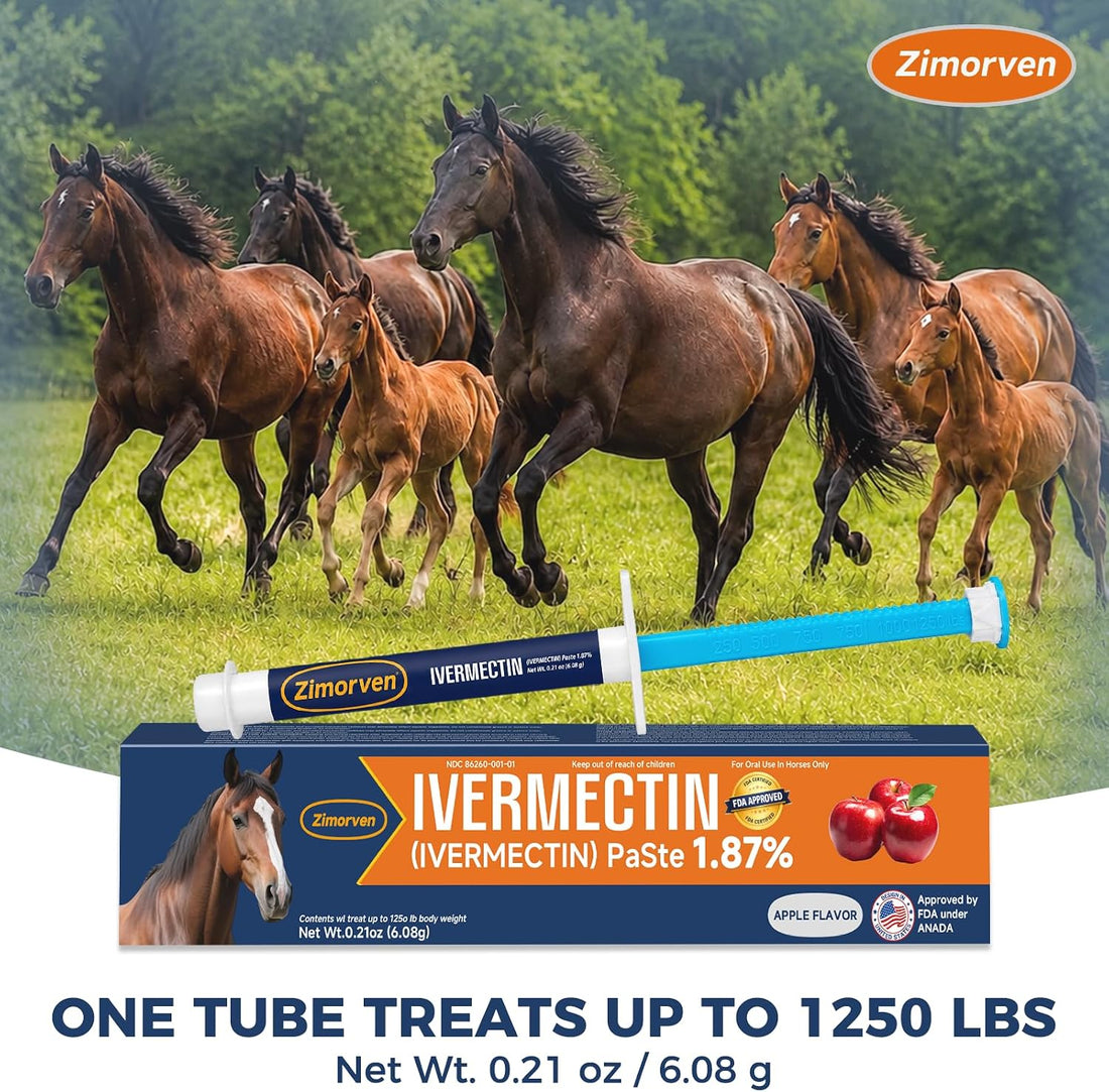 Paste for Horse Use Only 1.87% 6.08g 2 Pack
