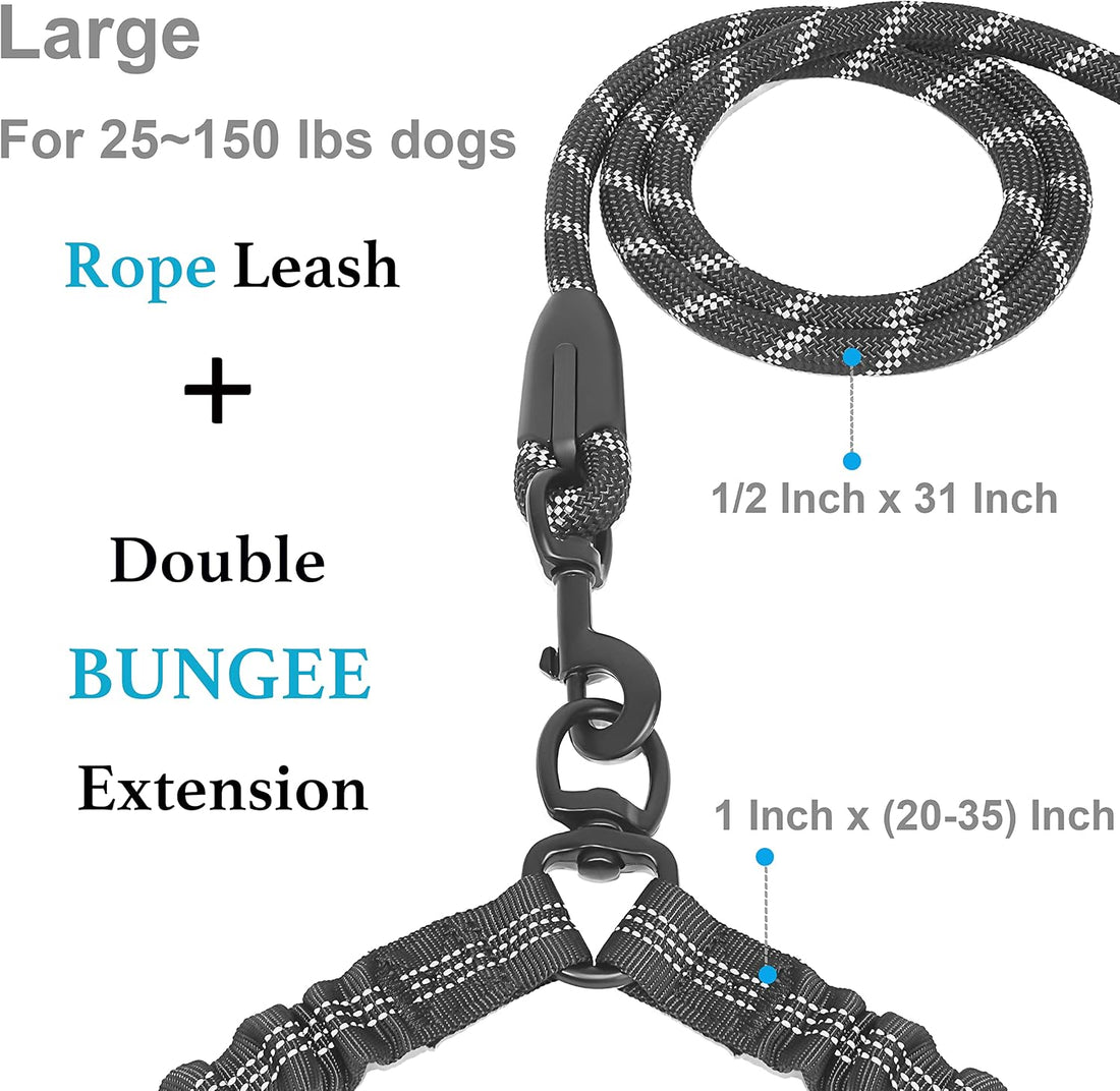 iYoShop Dual Dog Leash - 360° Swivel