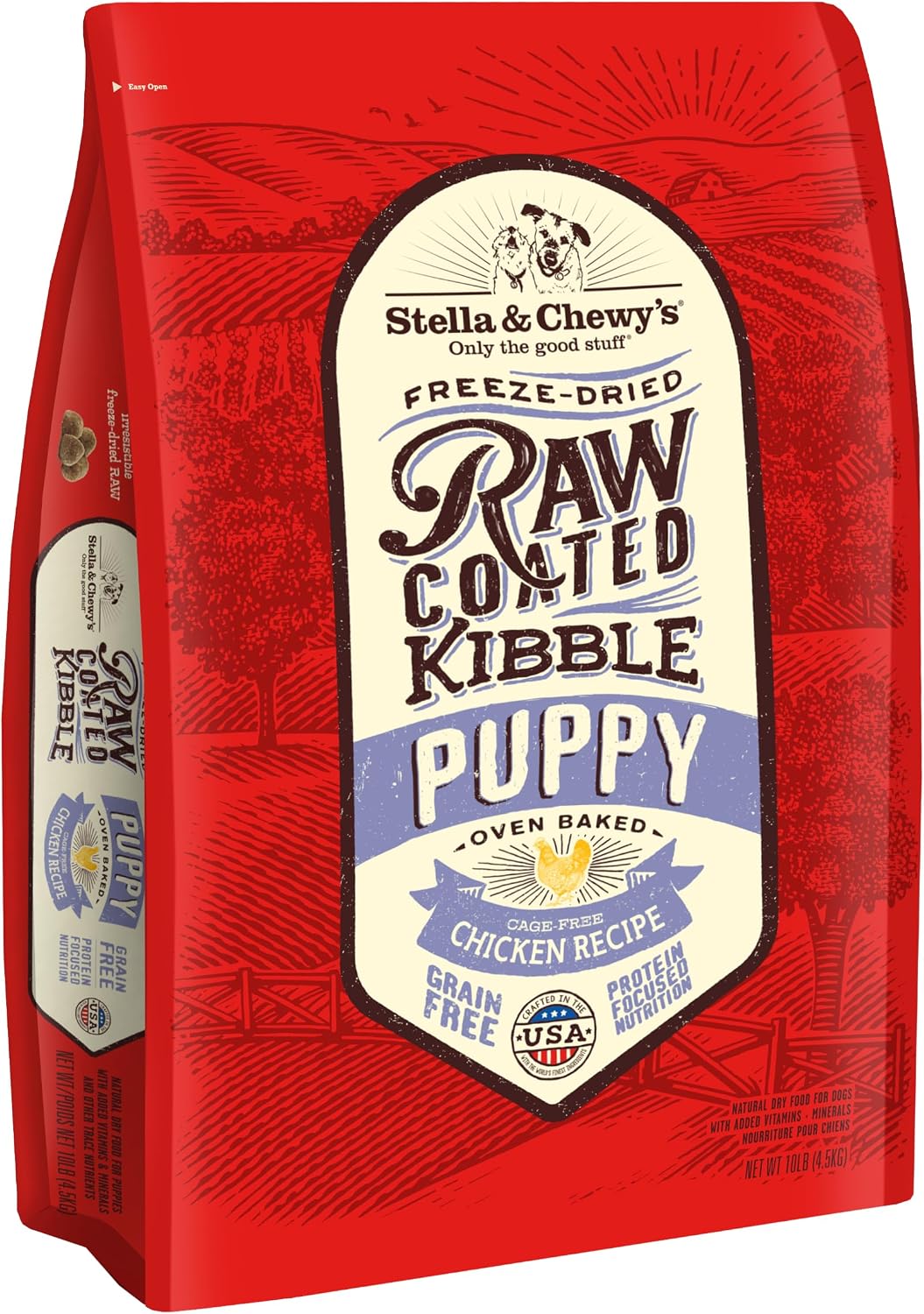 Stella 3.5Lb Raw Coated Puppy Kibble