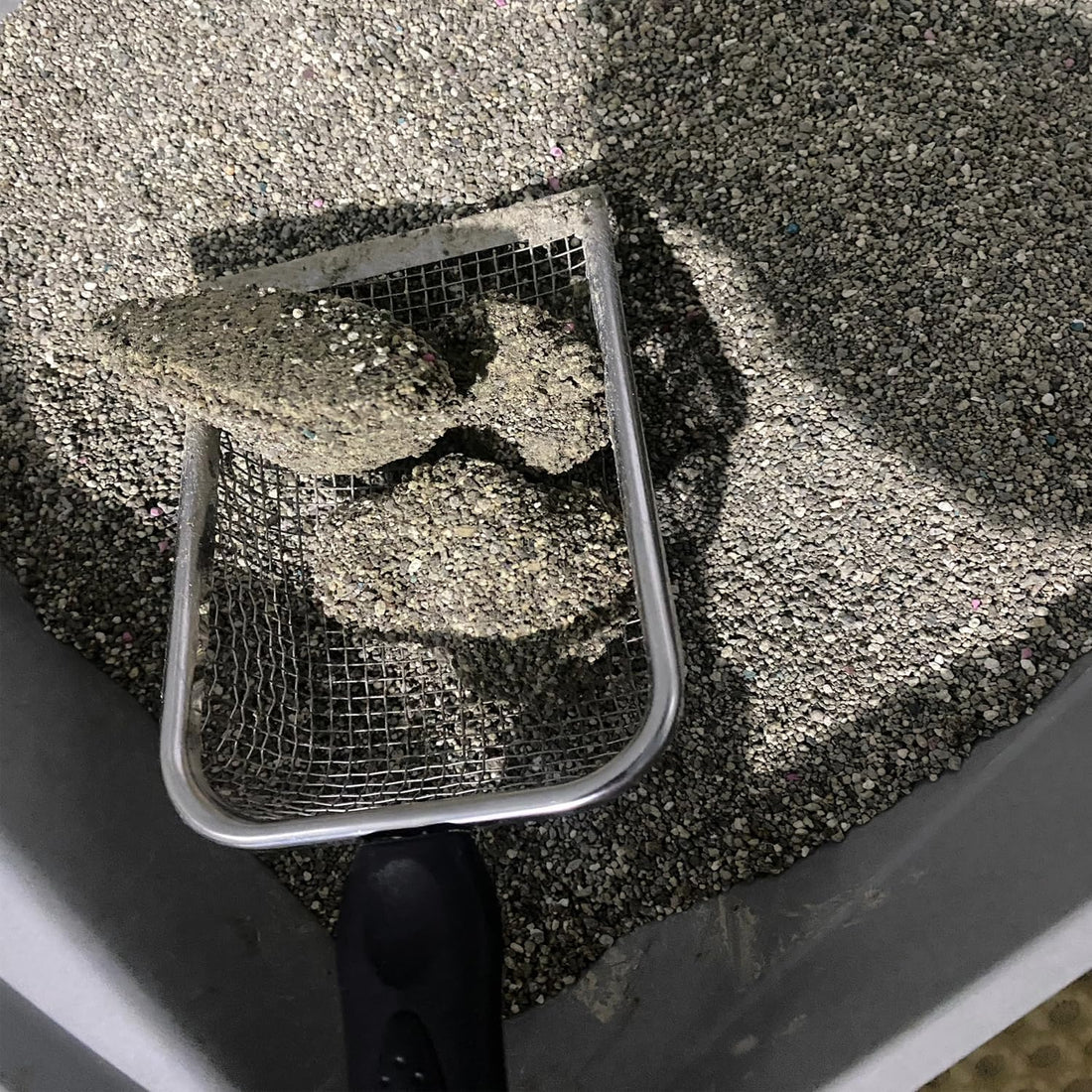 3PCS Cat Litter Scoop, Mesh Kitty Litter Scooper (2.8/3.8/5mm Mesh)