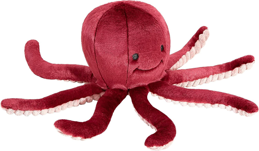 Fluff & Tuff Olympia Octopus Plush Dog Toy, 11 Inch