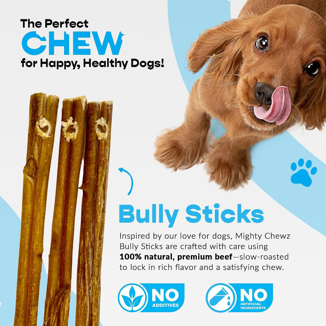 7" Standard Bully Sticks 10 Pack Refill