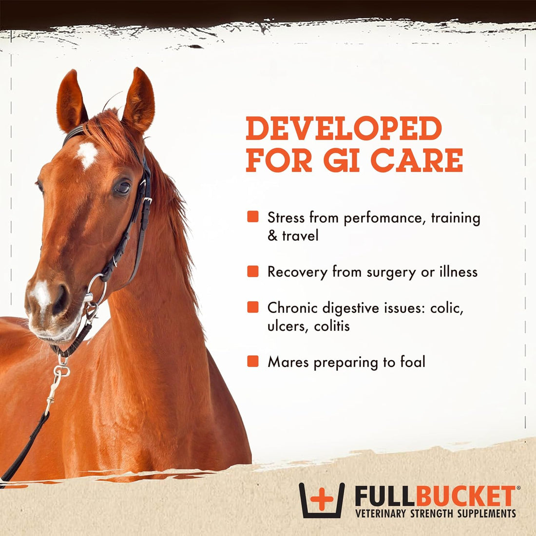FullBucket Equine Probiotic Pellets with Saccharomyces boulardii