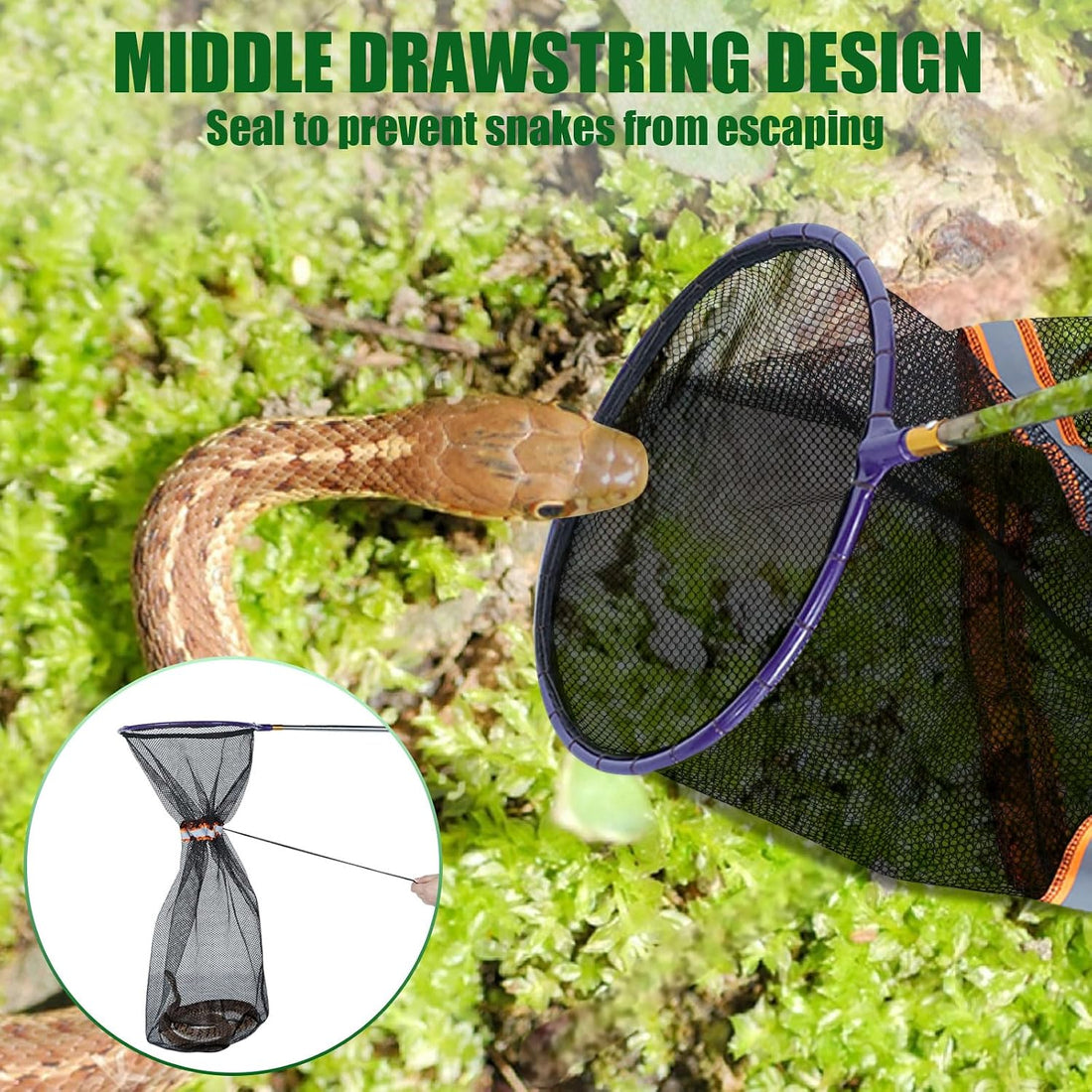 IC ICLOVER Snake Catcher Net