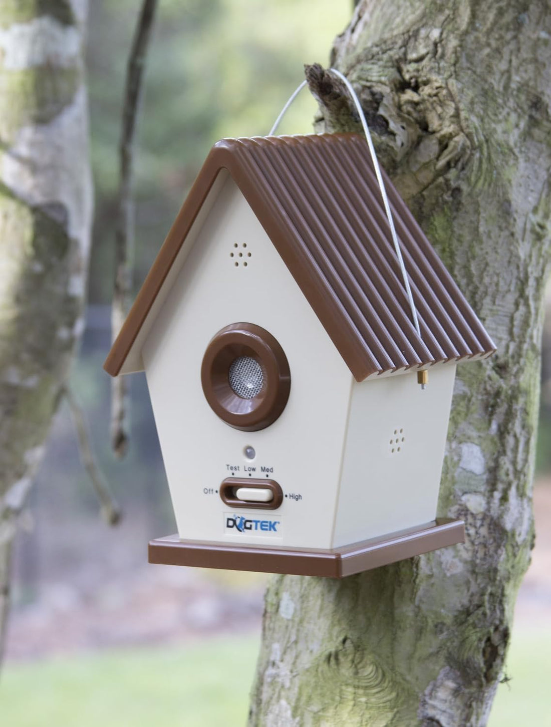 DOGTEK Sonic Birdhouse Bark Control for Indoor & Outdoor Use