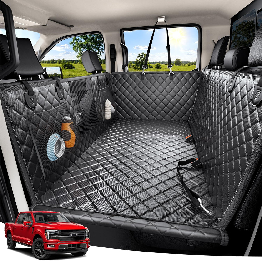 Zanch Heavy-Duty Dog Car Seat Cover