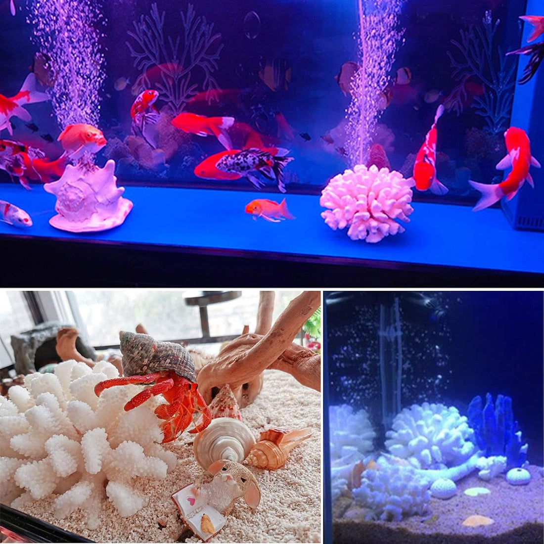 Besimple Pack of 2 Artificial Coral Ornament
