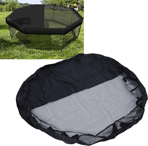 Tyenaza Dog Pen Cover, 210D Silver Coated Oxford Cloth Proof Half