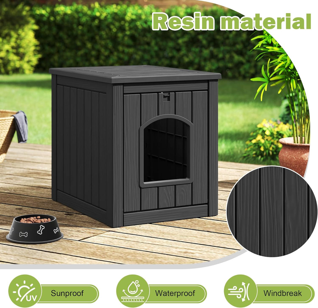 GULAIMOAO Outdoor Cat House Weatherproof