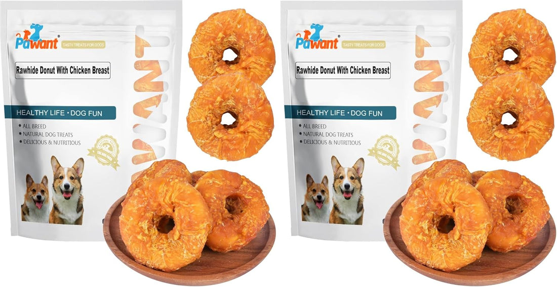 Dog Treats Chicken Wrapped Rawhide Rolls Healthy Dog Chews Long
