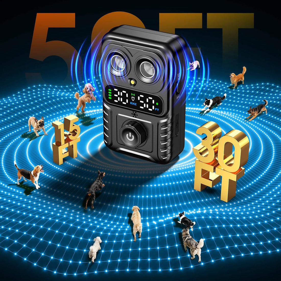 Automatic Bark Control Box, Smart Dog Bark Deterrent Device