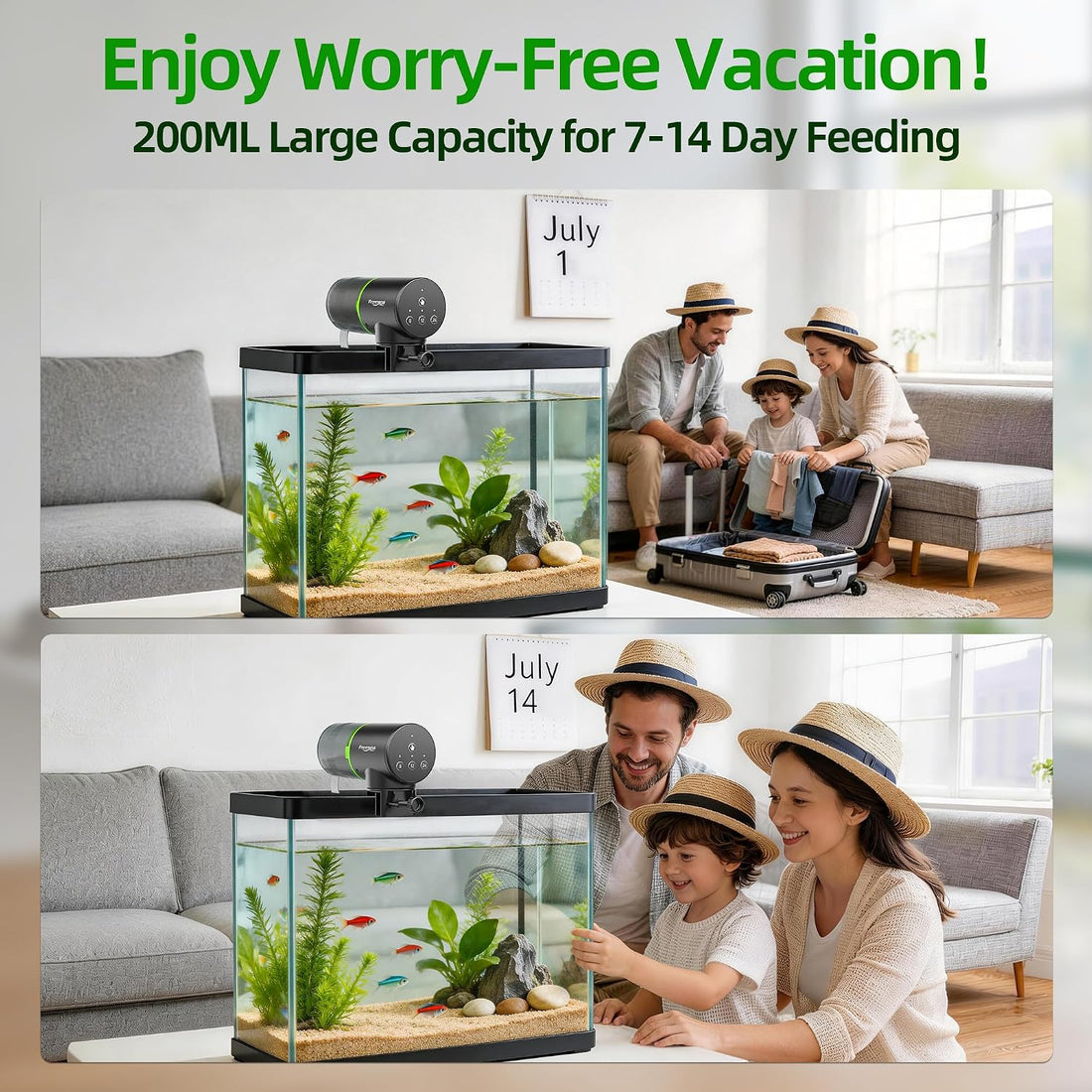 Freesea Automatic Fish Feeder for Aquarium