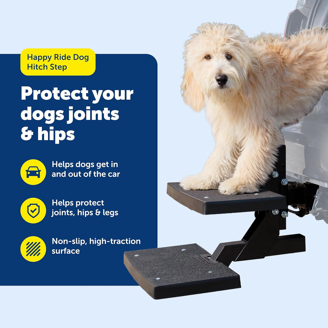 PetSafe Happy Ride PupSTEP HitchStep Dog Stairs