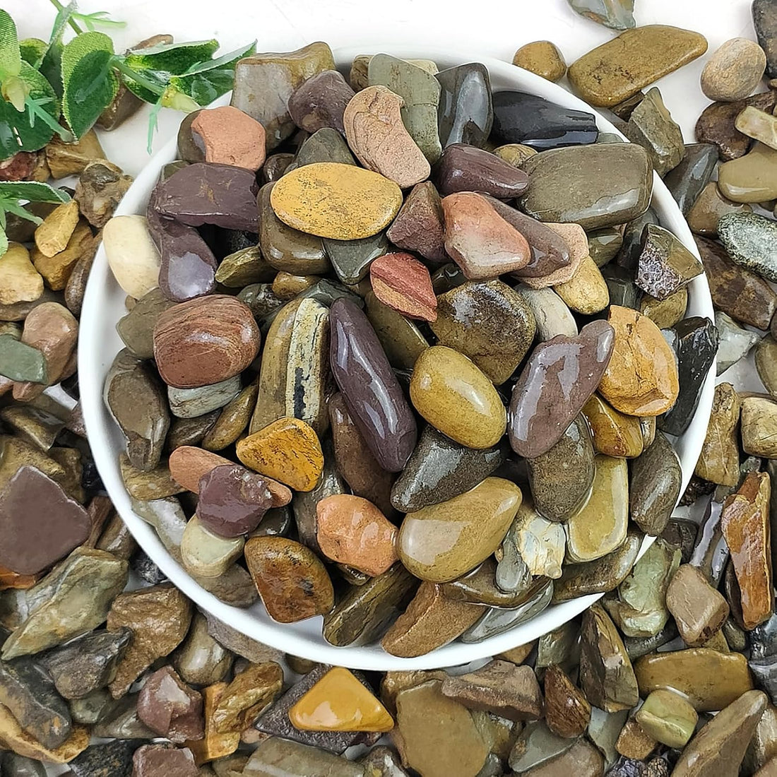 YISZM Aquarium Gravel, 2lbs Fish Tank Rocks
