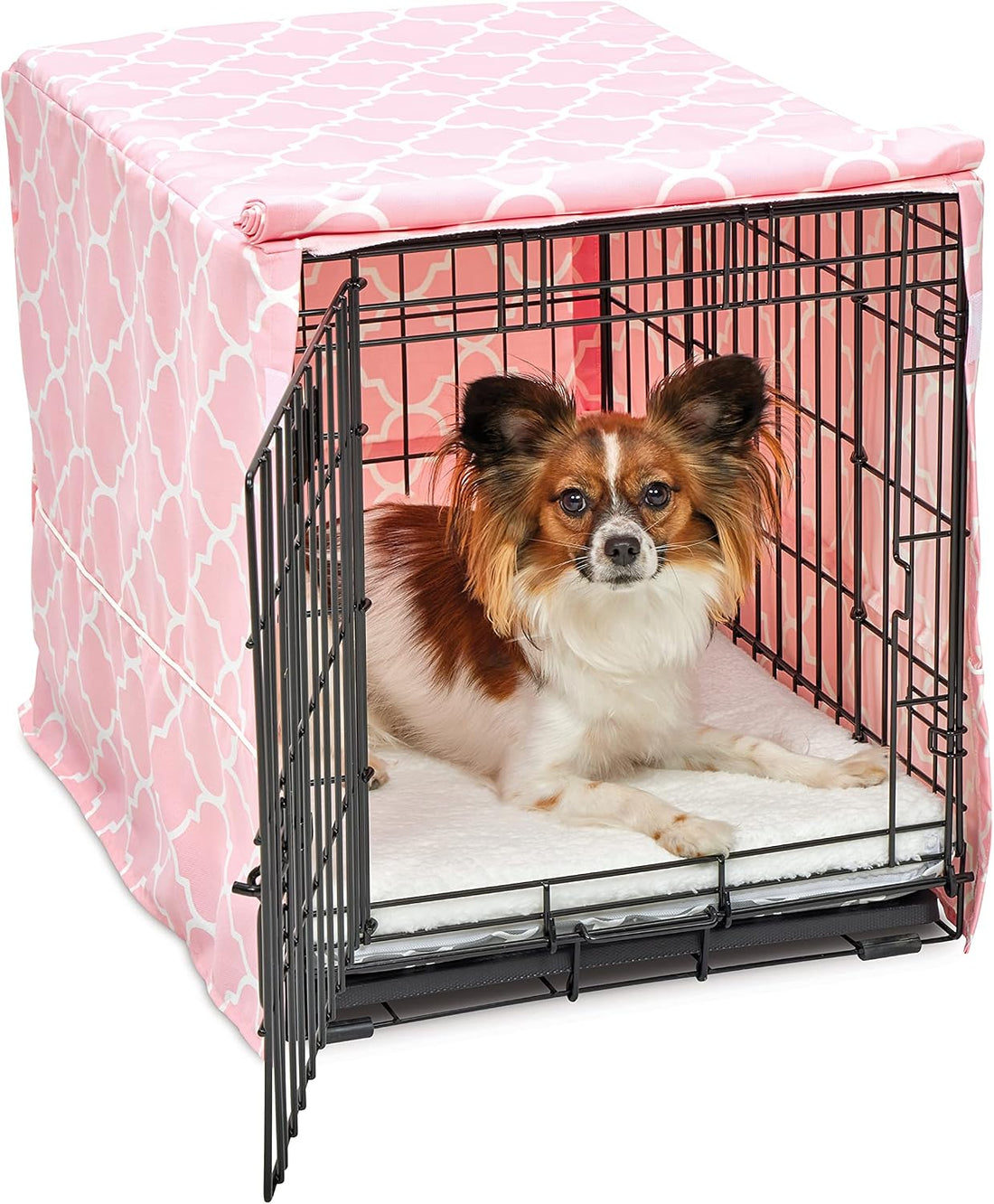 MidWest Homes for Pets Small Dog Crate Cover Featuring Teflon Fabric