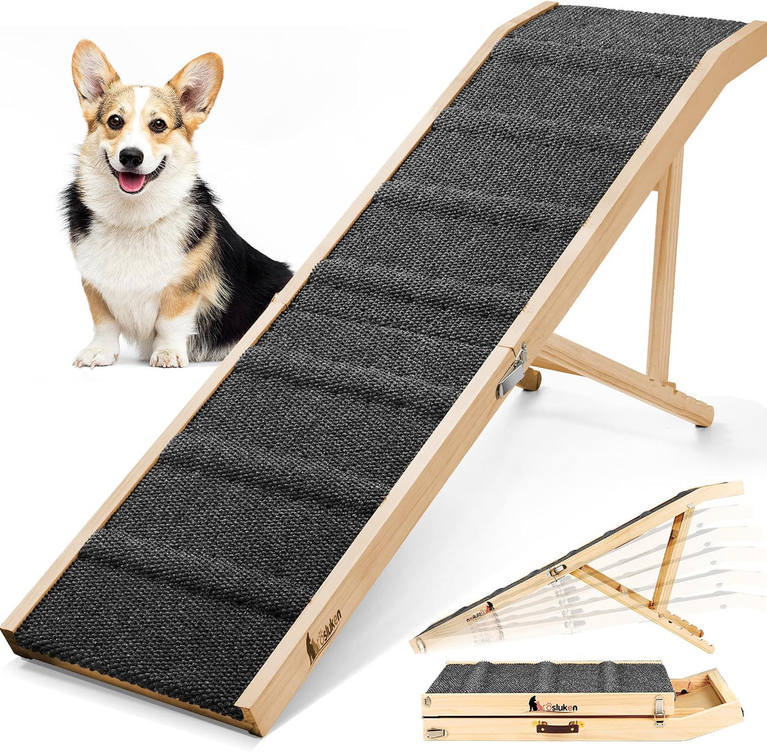 𝟐𝟎𝟐𝟔 𝐔𝐩𝐠𝐫𝐚𝐝𝐞𝐝 Dog Ramp for Bed