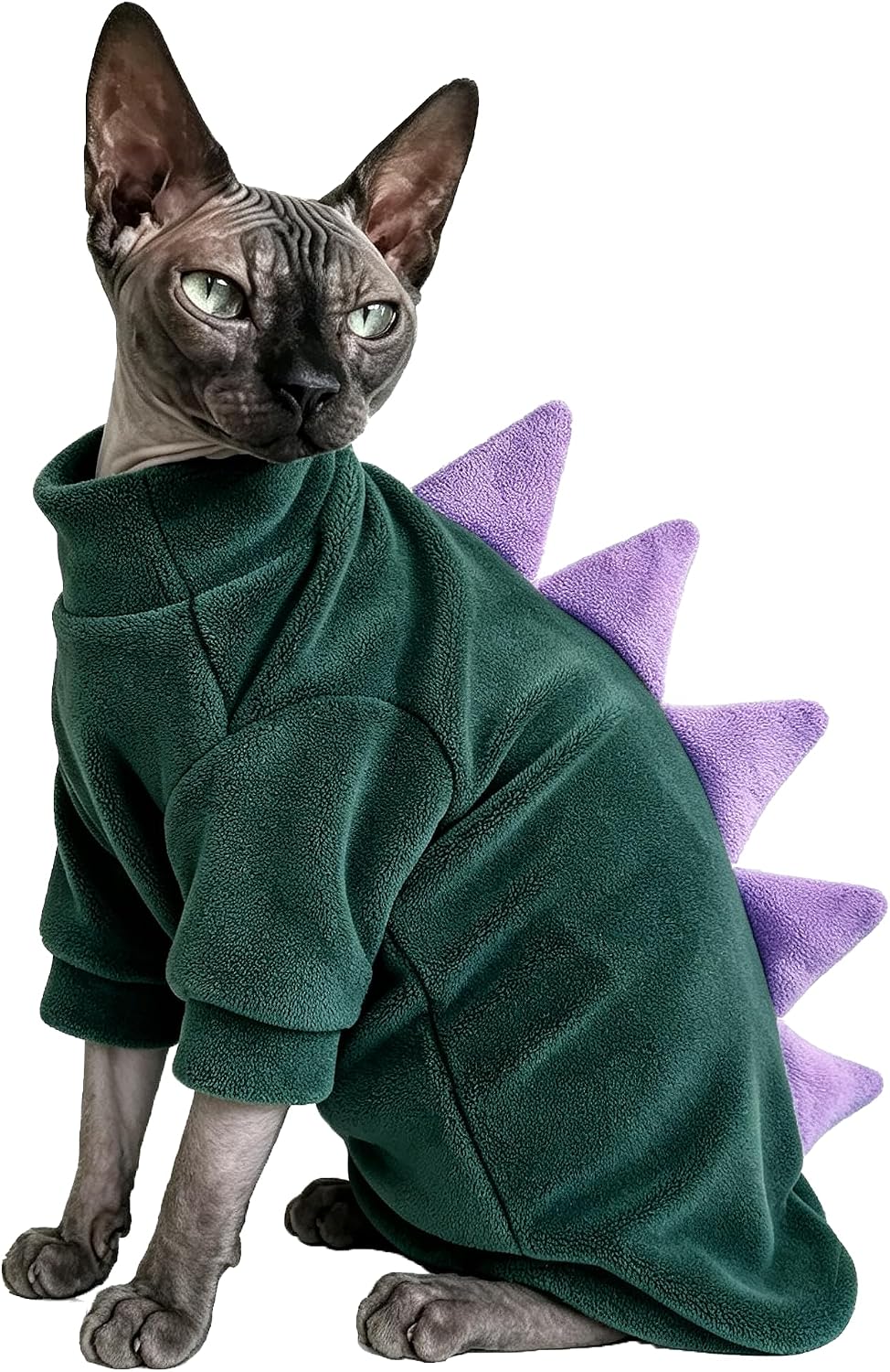 Sphynx Cat Clothes Halloween Dinosaur Costume Sweaters