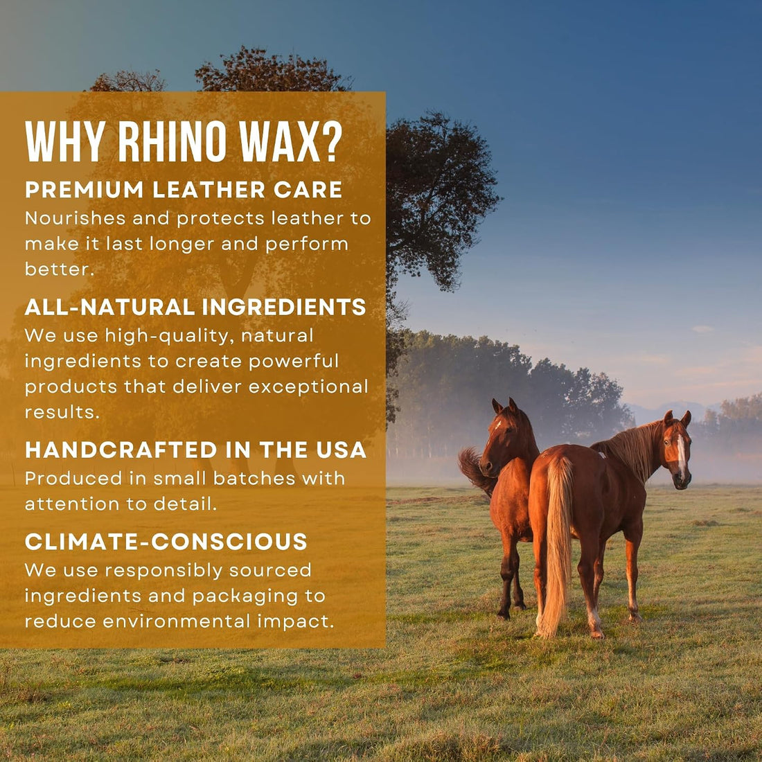 Rhino Wax - Complete Saddle Soap and Horse Tack Kit -Includes