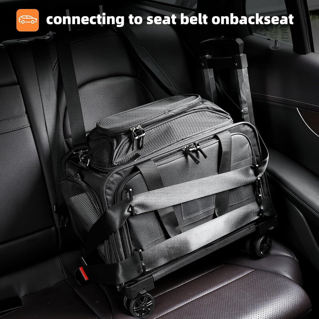 pidipiti 18x11x11 TSA Airline Approved Expandable pet Carrier